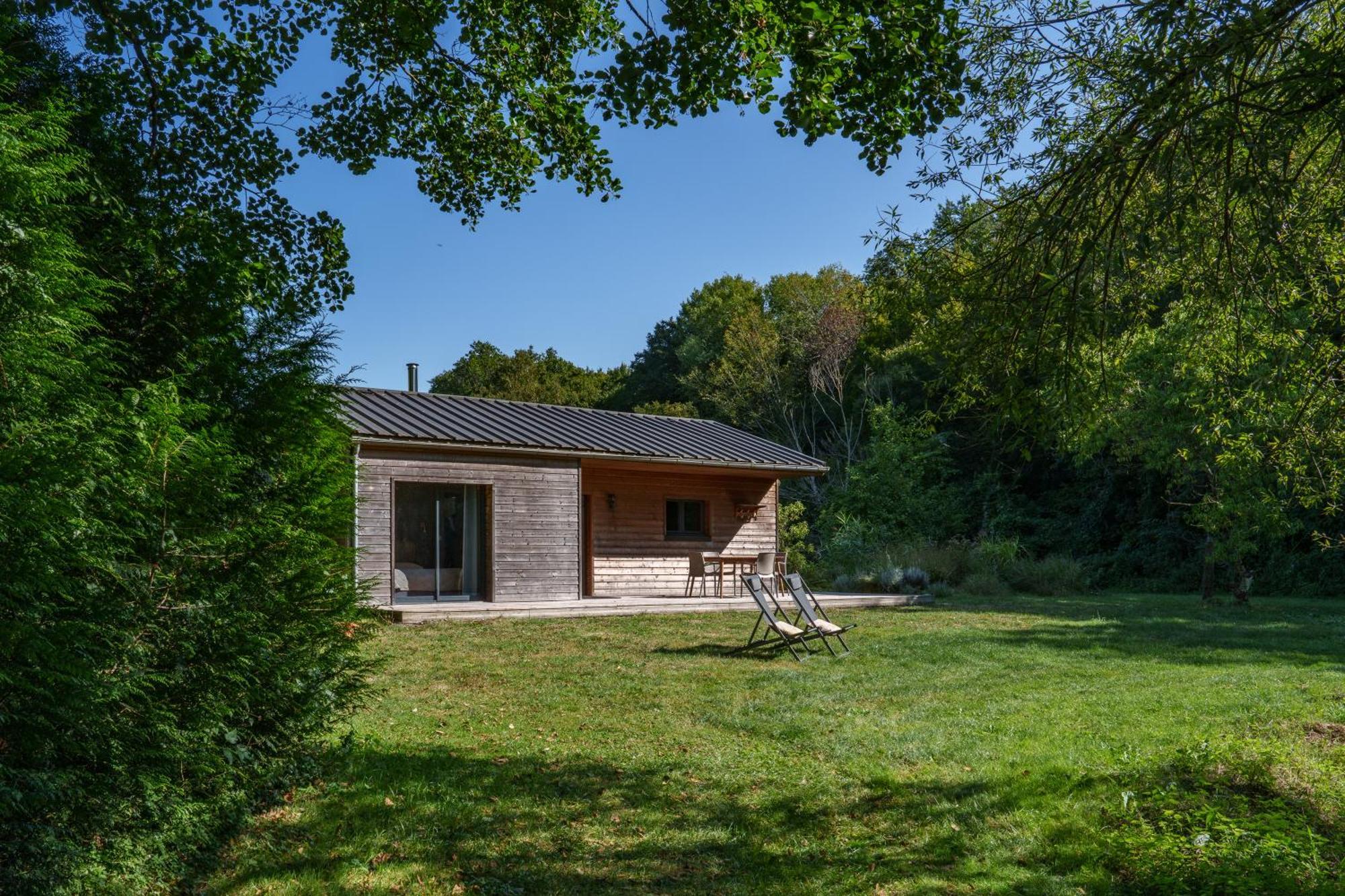 La Cabane Du Pont Du Douet Mazières-de-Touraine Exteriör bild